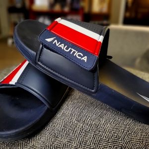 Nautical slides navy